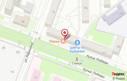 Горячий пончик на карте