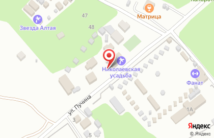 Николаевская, усадьба на карте