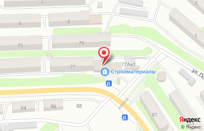 Магазин Стройматериалы в Петропавловске-Камчатском на карте