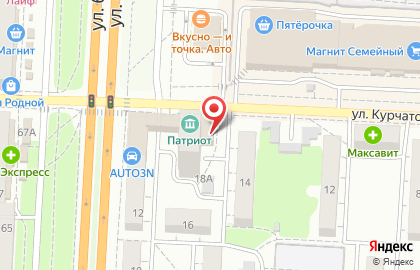 Дом культуры Патриот в Кировском районе на карте