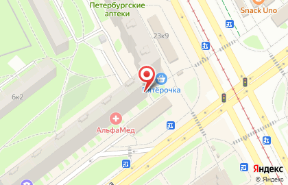 Булочная Лавка пекаря в Фрунзенском районе на карте