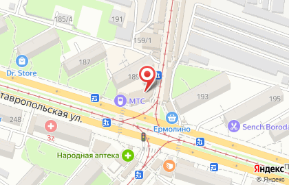 Микрокредитная компания РосДеньги на ​Ставропольской улице на карте