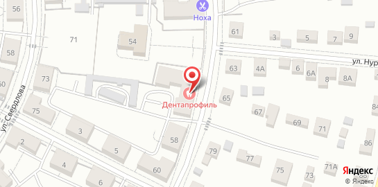 Стоматологическая клиника Дентапрофиль на карте