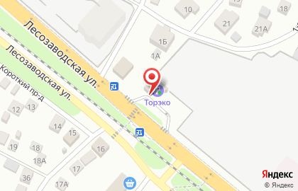 ЗАО Банкомат, Экономбанк на Лесозаводской улице на карте