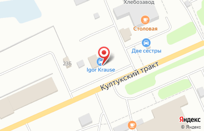 Игорь Краузе, СТО на карте