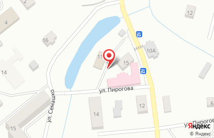 EХ на улице Пирогова на карте