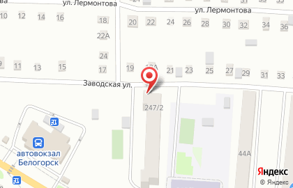 Продовольственный магазин в Благовещенске на карте