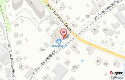 Развлекательный центр Маяк в Володарском районе на карте