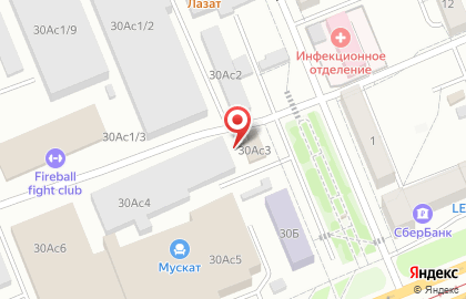Астра-Центр в Ленинском районе на карте