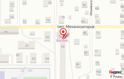 Оздоровительный комплекс Богиня на Ильменской улице на карте
