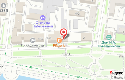 Рестобар Ajika на Краснофлотской улице на карте