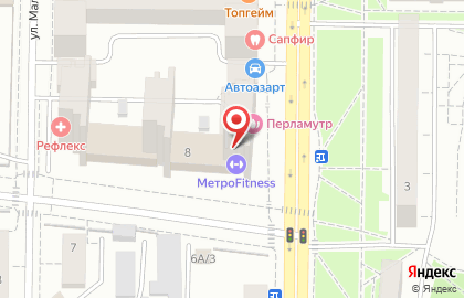 Рекламная мастерская Марс на Краснодарской улице на карте