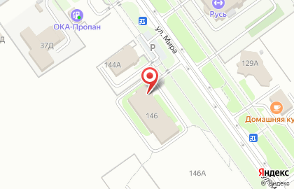 Супермаркет Светофор на улице Мира на карте
