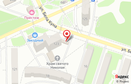Азалия на улице Ивана Черных на карте