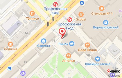 Тепличный на Рабоче-Крестьянской улице на карте