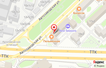Пельменная Пельменная в Москве на карте