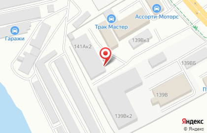 Транспортная компания Витэка в Индустриальном районе на карте