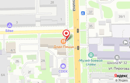 Банк ВТБ в Томске на карте