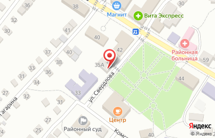Агентство недвижимости Домовенок на улице Свердлова на карте