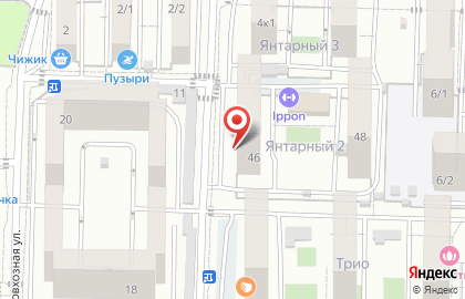 Магазин Мясной двор в Краснодаре на карте