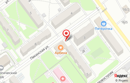 Автомат по продаже воды Vodorobot в Металлургическом районе на карте