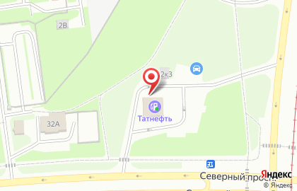 Автоматическая мойка Neste на Северном проспекте, 32 на карте