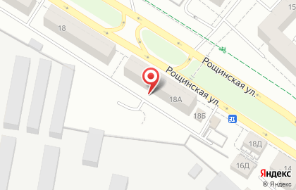 Администрация Гатчинского муниципального района на Рощинской улице на карте