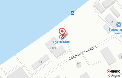 Торговая компания Русметалл в Уфе на карте