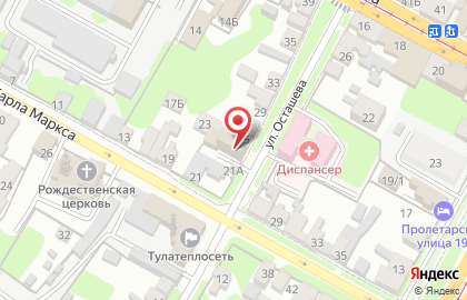 Магазин сантехники в Туле на карте