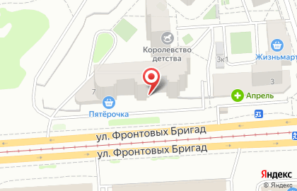 Компания Миг Электро на улице Фронтовых бригад на карте