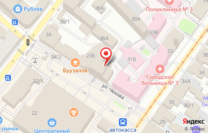 Агора в Правобережном округе на карте