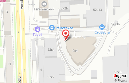 Производственная компания Буборг на проспекте Юрия Гагарина на карте