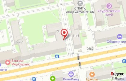 Кафе Пироговый дворик в Санкт-Петербурге на карте