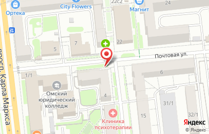 Школа скорочтения и управления информацией на Почтовой улице на карте