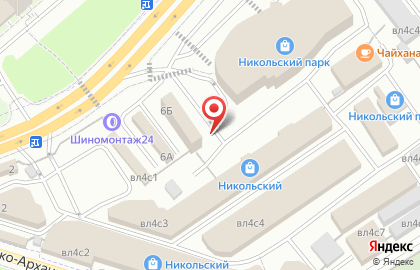 Магазин сантехники в Москве на карте