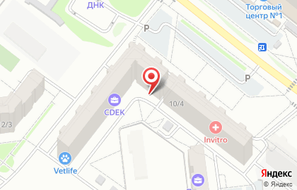 Служба экспресс-доставки Сдэк в Благовещенске на карте