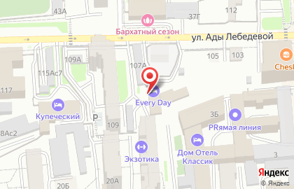 Хостел Every Day на карте
