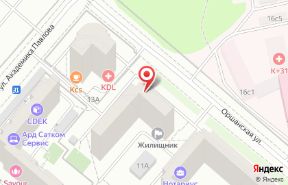 ГЛУ "ИС района Кунцево" на карте