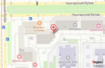 Зоомагазин Сомик на Чонгарском бульваре на карте