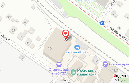 Инновация в Новосибирске на карте