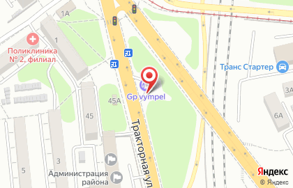 GP Vympel на Тракторной улице на карте