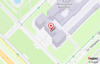 НИИ ядерной физики им. Д.В. Скобельцына, МГУ на карте