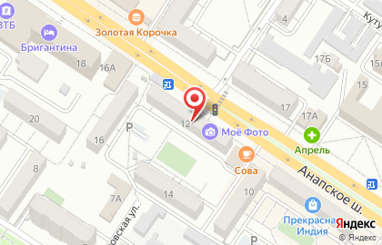 Магазин FreeBay на Анапском шоссе на карте