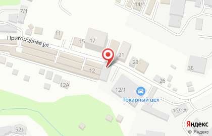 Многопрофильная компания Стройлиния-М на Пригородной улице на карте
