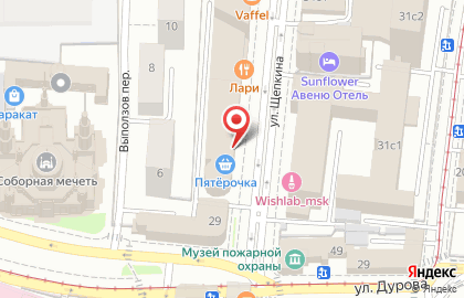 Компания Торглайн в Мещанском районе на карте