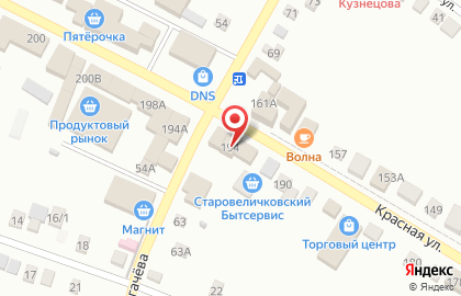 Фирменный магазин Ермолино на Красной улице на карте