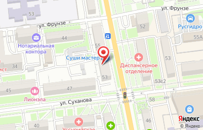 Магазин интерьерных решений L`amie на улице Некрасова на карте