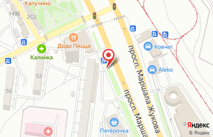 Магазин цветов на проспекте Маршала Жукова, 113 на карте