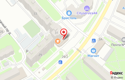 Автомат по продаже кофе в Костроме на карте