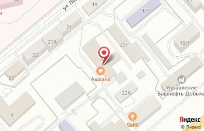 Продовольственный магазин на Рядовой улице на карте